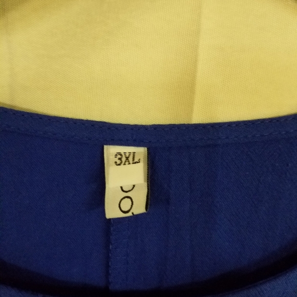 MissLook 3XL Blue w Black Cactus - Picture 5 of 6